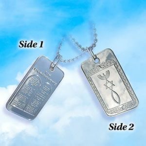 NCKL-TAG Ten Commandments Dog Tag -0