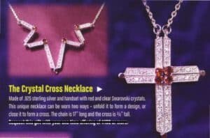 Crystal Cross Necklace