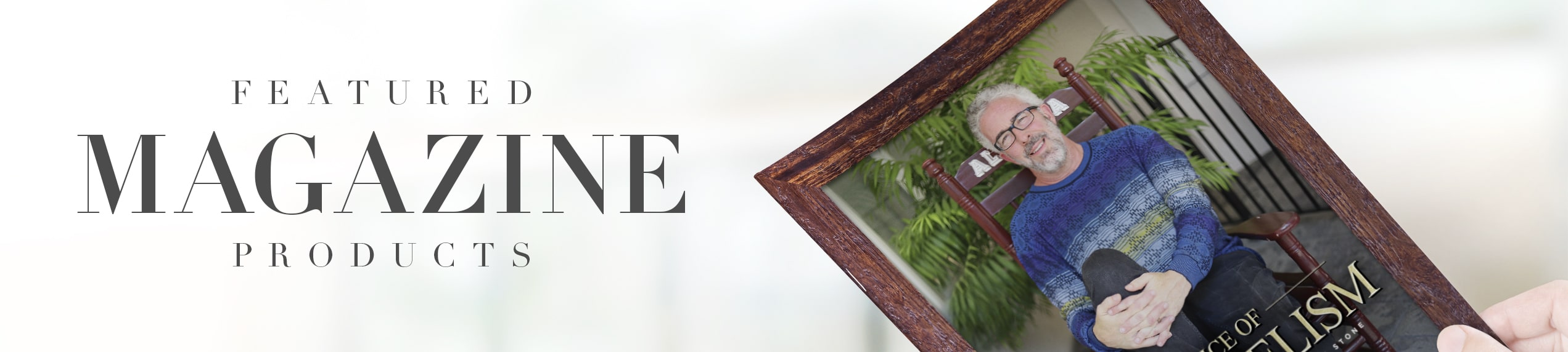 Current Featured Magazine Products Landing Page Header 4203