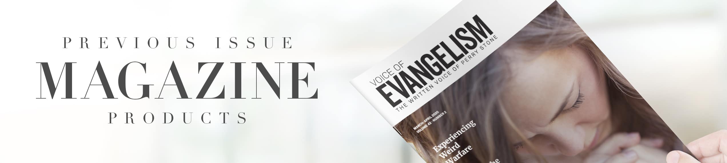 Previous Magazine Products Landing Page Header 4202