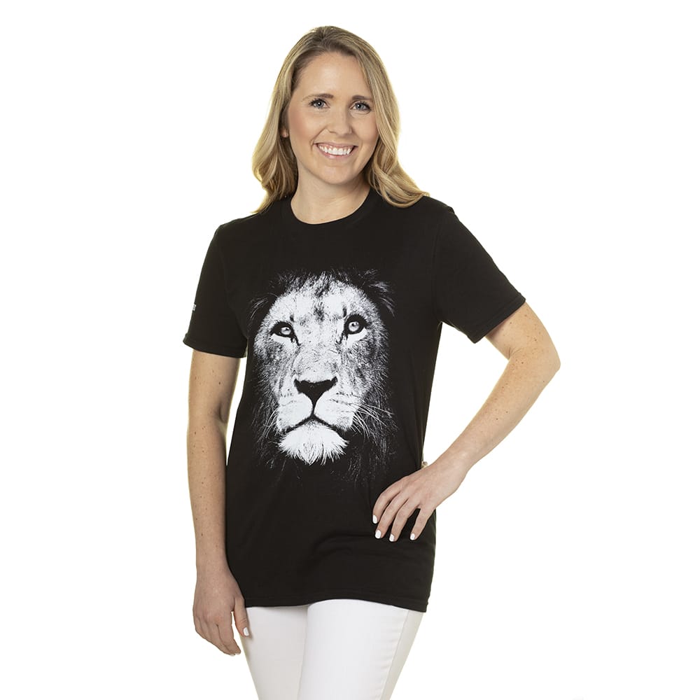 Partner Strike Force Ladies White Lion T-Shirt (TS-WBL) - Image 2