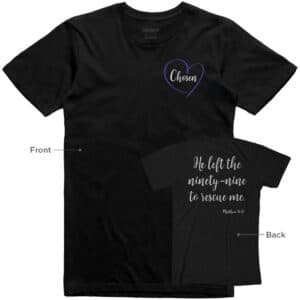Chosen Ladies T-Shirt (PSF-BLC)