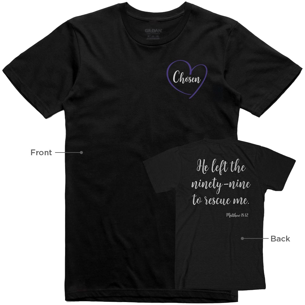 Chosen Ladies T-Shirt (PSF-BLC)