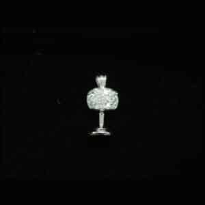 PND-C2 Clear Stone Marriage Cup Pendant