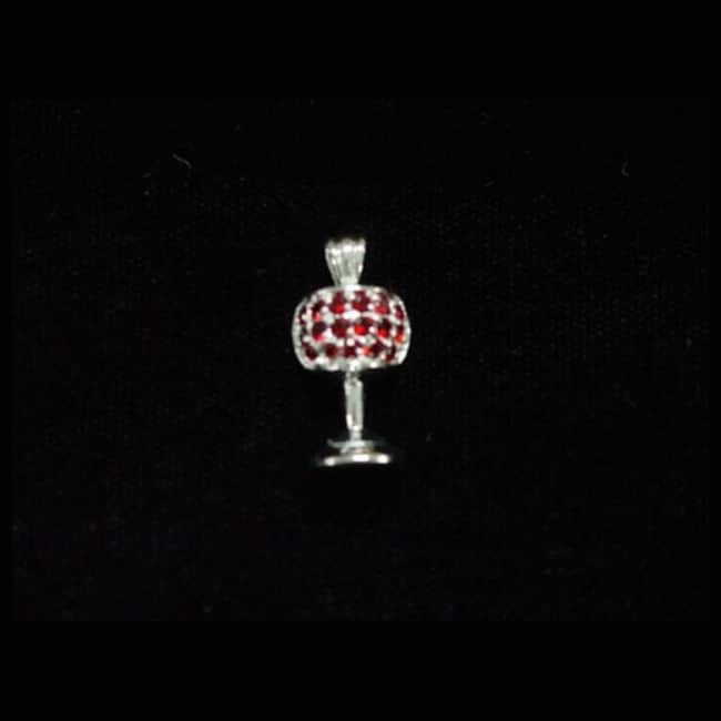 PND-C1 Red Stone Marriage Cup Pendant