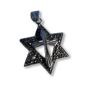 Marcasite Star of David Pendant